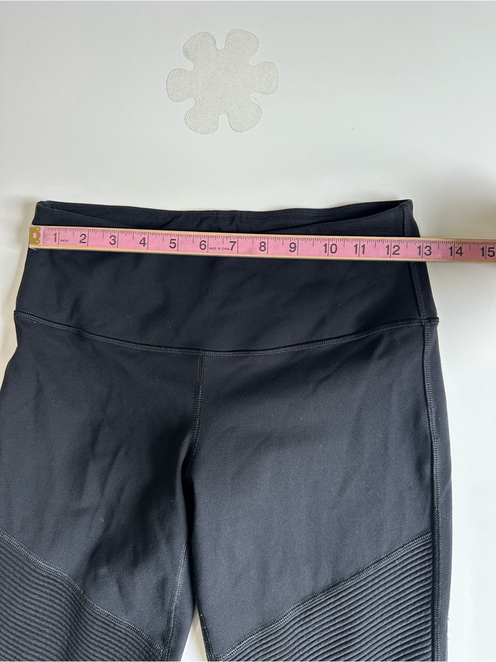 Athleta Delancey Moto Tight Women's Activewear Leggings Sz S - Color Black - Picture 8 of 15